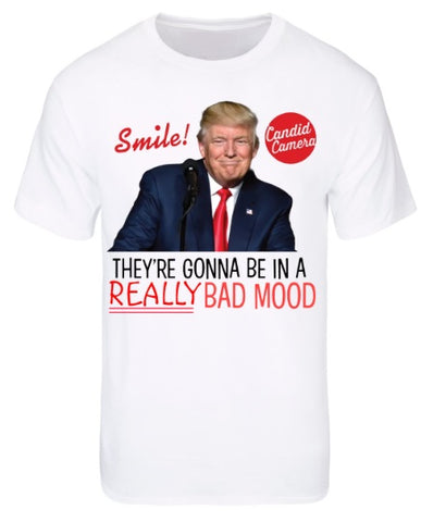 Smile Candid Camera Trump T-Shirt