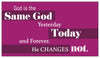 God Doesn't Change - Cement Conversation Starter Cards