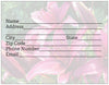 Church Welcome Cards with Address Form - Lily Purple