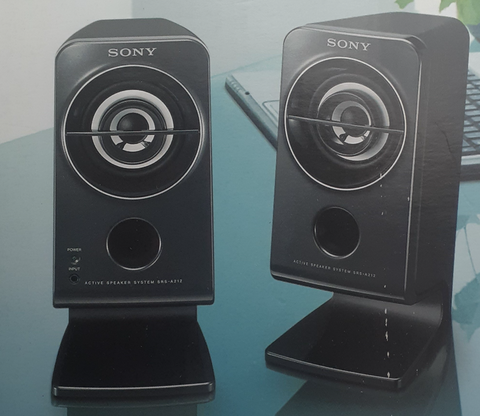Sony 3.6 Watt Active Speaker System SRS A212