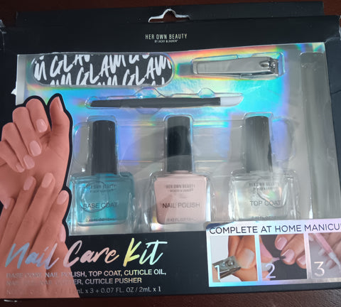 NEW Her Own Beauty Nail Polish Manicure Kit Gift Set