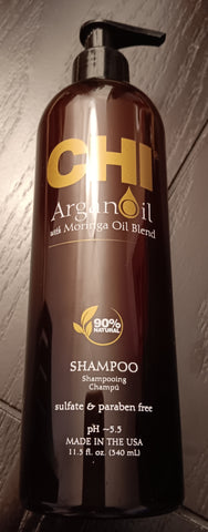NEW CHI Argan Oil Shampoo with Moringa Oil Blend 11.5 oz