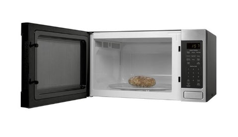 $194 NEW GE 1.6 CU FT 1150W SENSOR MICROWAVE STAINLESS STEEL COUNTER-TOP