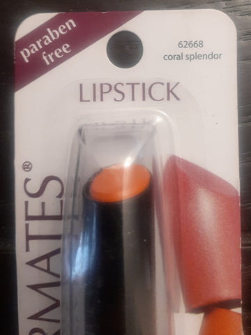 NWT Colormates Coral Splendor Lipstick Paraben Free
