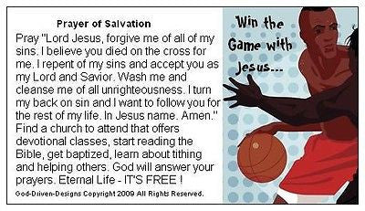 Win the Game with Jesus Basketball Seed Cards (Small Font)