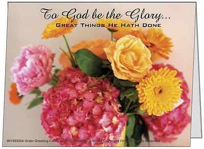 To God be the Glory Greeting Card 5/Pack Set