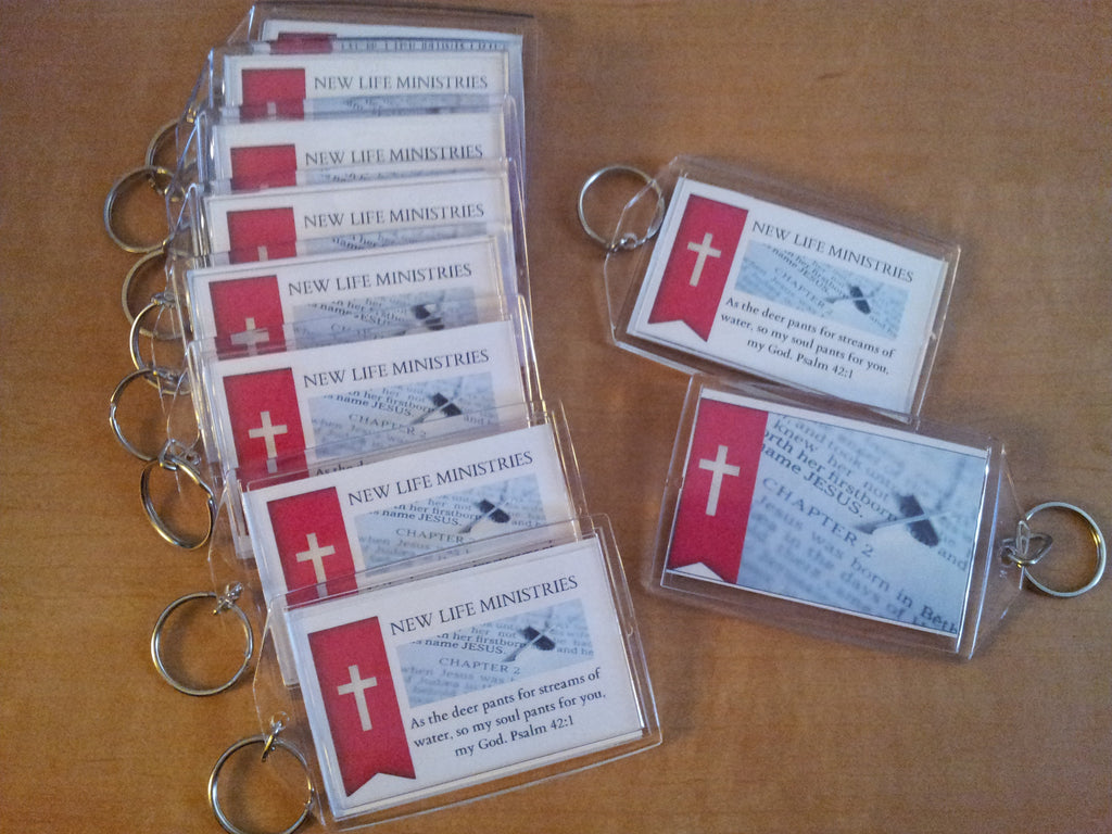 God Driven Designs Custom Made Event Key Chain Ministry Package Image