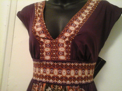 Orig $68 INC I.N.C. Dress with Floral Paisley Design