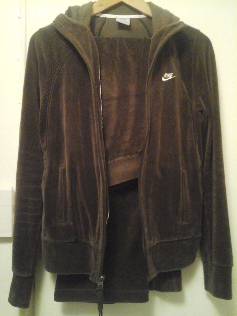 Nike Terry Cloth Track Sweat Suit Jacket & Pants