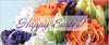 Custom Made Floral 2.5' x 6' Easter Banner