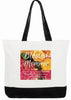 Best Gift for Mom - An Oversized Tote Bag with Flowers and Bible Verses