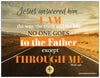 Jesus I am the Way Prayer Card Mark 14:6