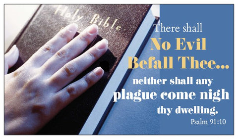 No Evil / No Plague Coronavirus Psalm 91 Seed Card