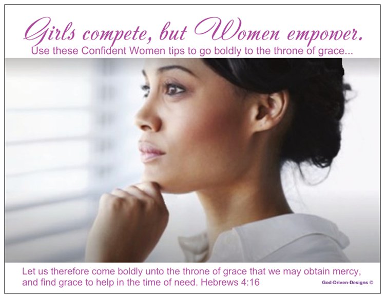 Order Event Cards: Church Event Cards - Confident Women