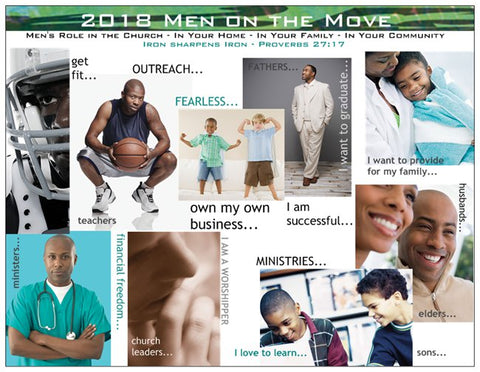 Men's Conference Outreach Ministry Package - Sample Shown