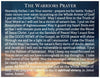 The Warriors Prayer Card with Knight Theme and Philippians 2:10-11