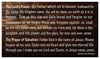 John 3:16, The Lord's Prayer, and Salvation Seed Card - Wood