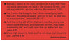 Relationship Daily Inspiration Seed Card - Red