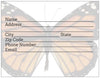 Order Church Event Welcome Cards - Butterfly