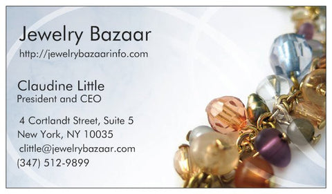 Order Business Cards - Jewelry