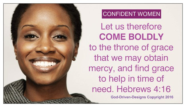 Come Boldly to the Throne Hebrews 4:16 Magnet 25/Pack