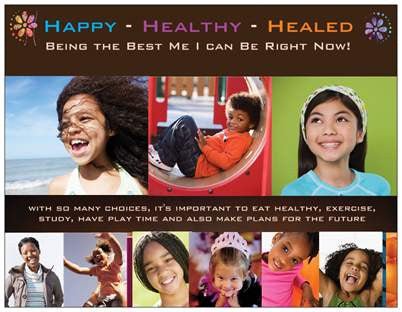 Happy, Healthy Healed Kids Prayer Card