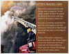 Be Strong: The Firefighters Prayer Card for Firemen