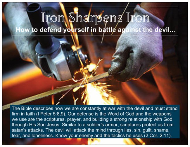 Iron Sharpens Iron: How to Defend Yourself in Battle