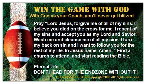 Win the game with God...God-Driven-Designs